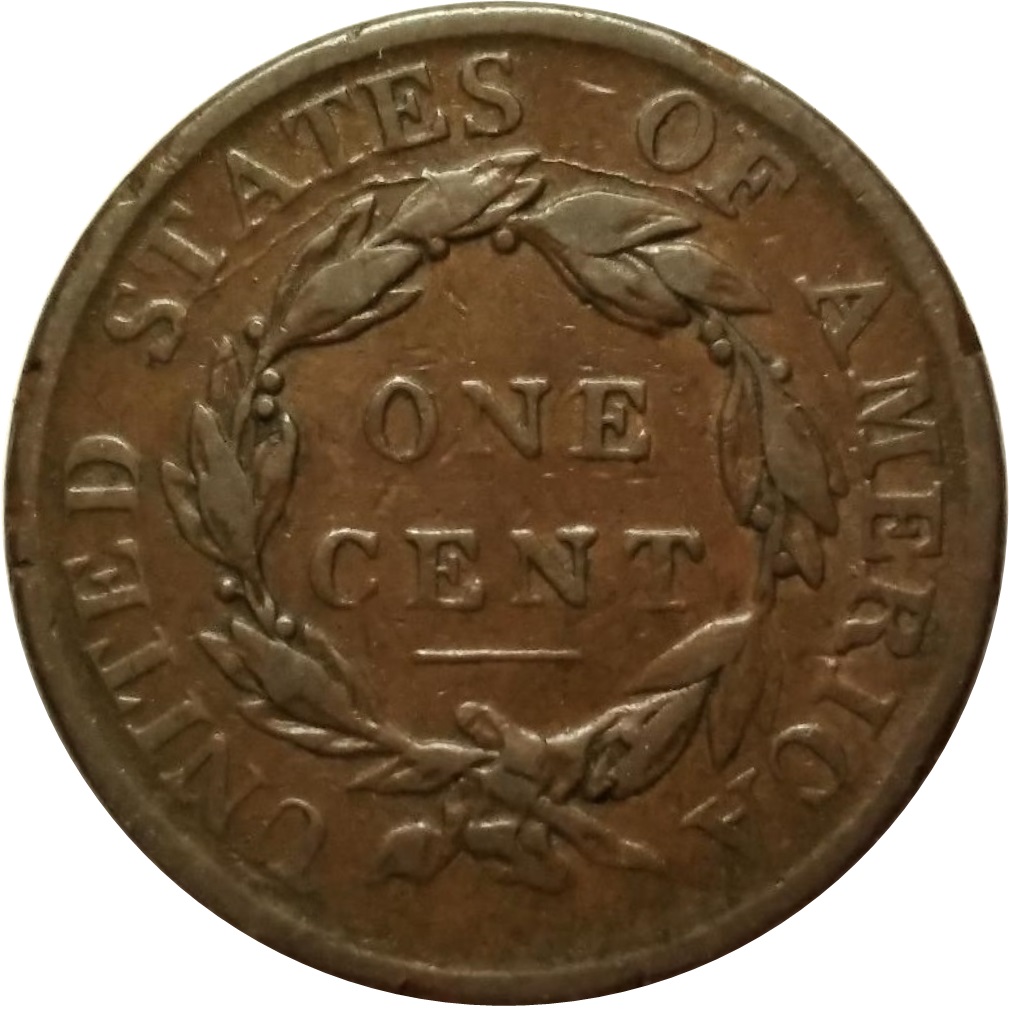 1818-Coronet-Large-Cent-#2---Newcomb-6---R1